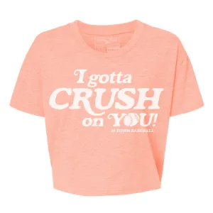WOMEN'S - Crush on You | Sunset Coral Flowy Crop