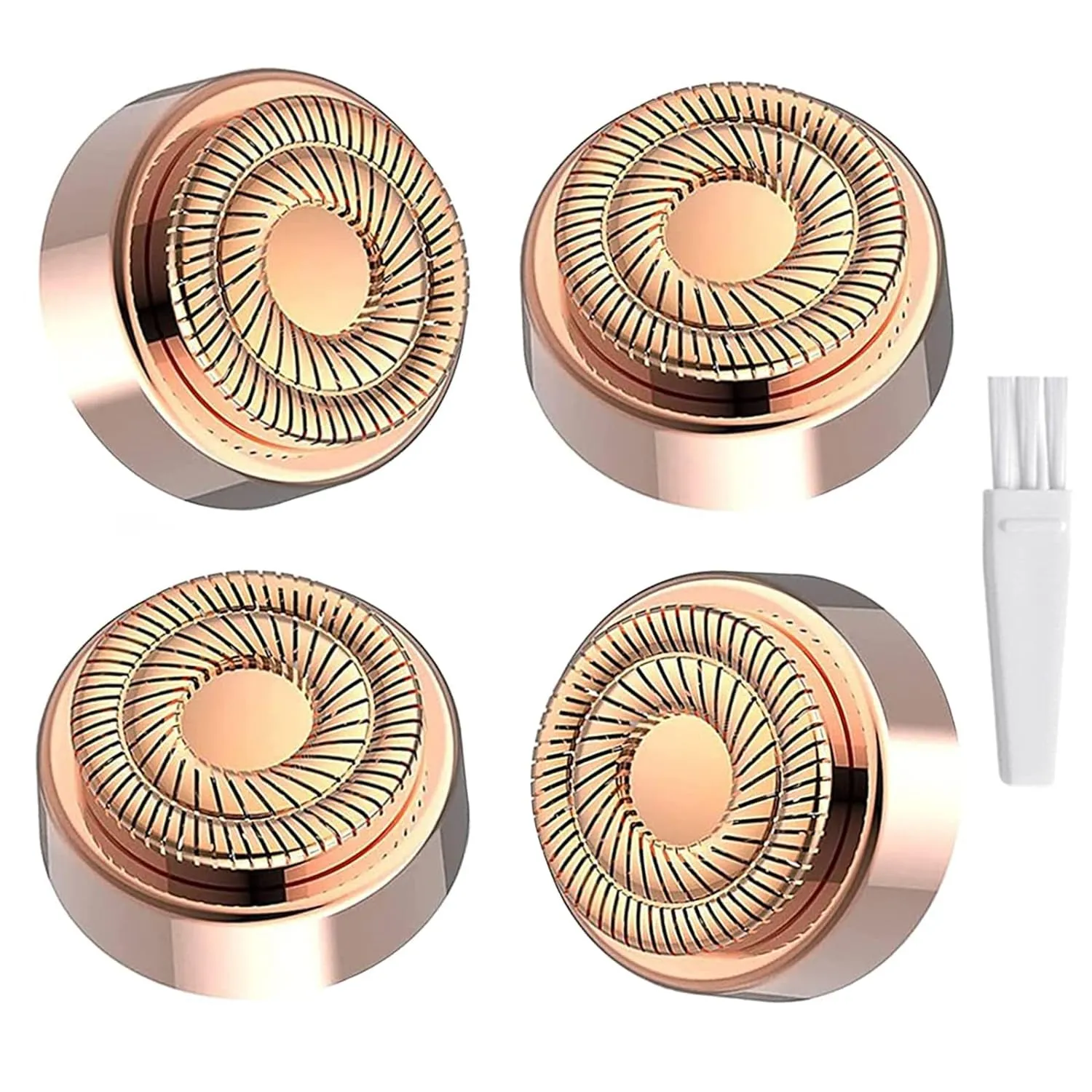 Women'S Facial Hair Remover Replacment Heads Compatible with Flawless Finishing Touch Facial Hair Removal Tool for Face