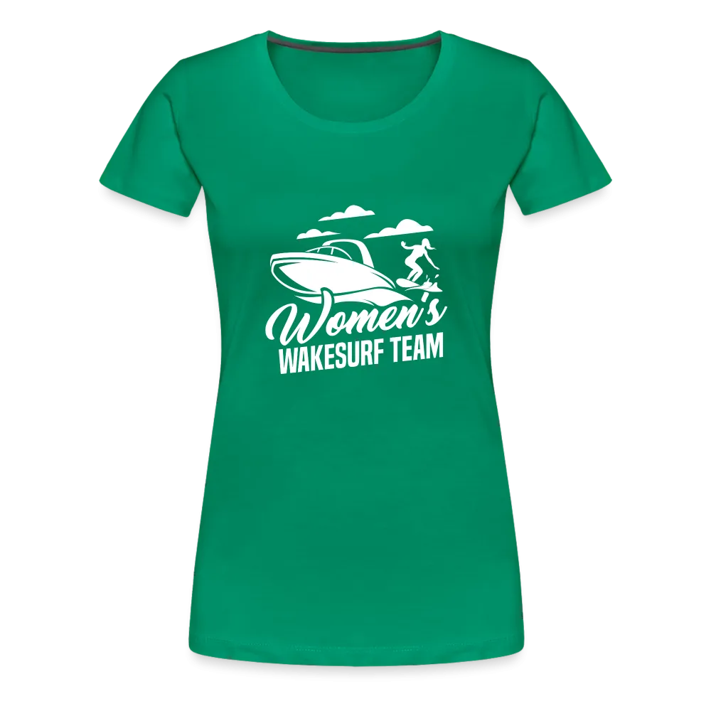 Women's Wakesurf Team Women’s Premium T-Shirt