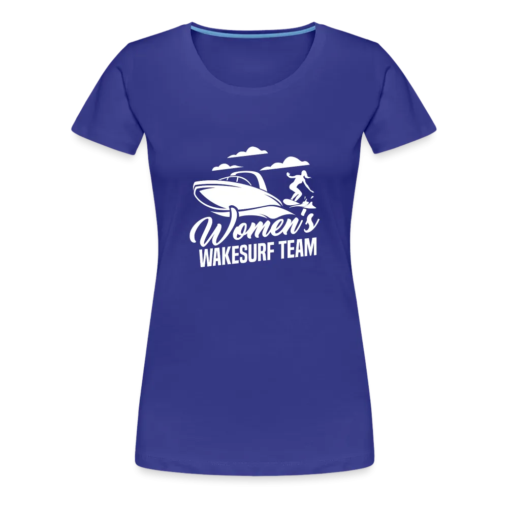 Women's Wakesurf Team Women’s Premium T-Shirt