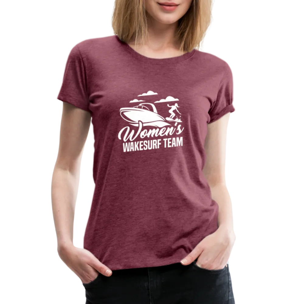 Women's Wakesurf Team Women’s Premium T-Shirt