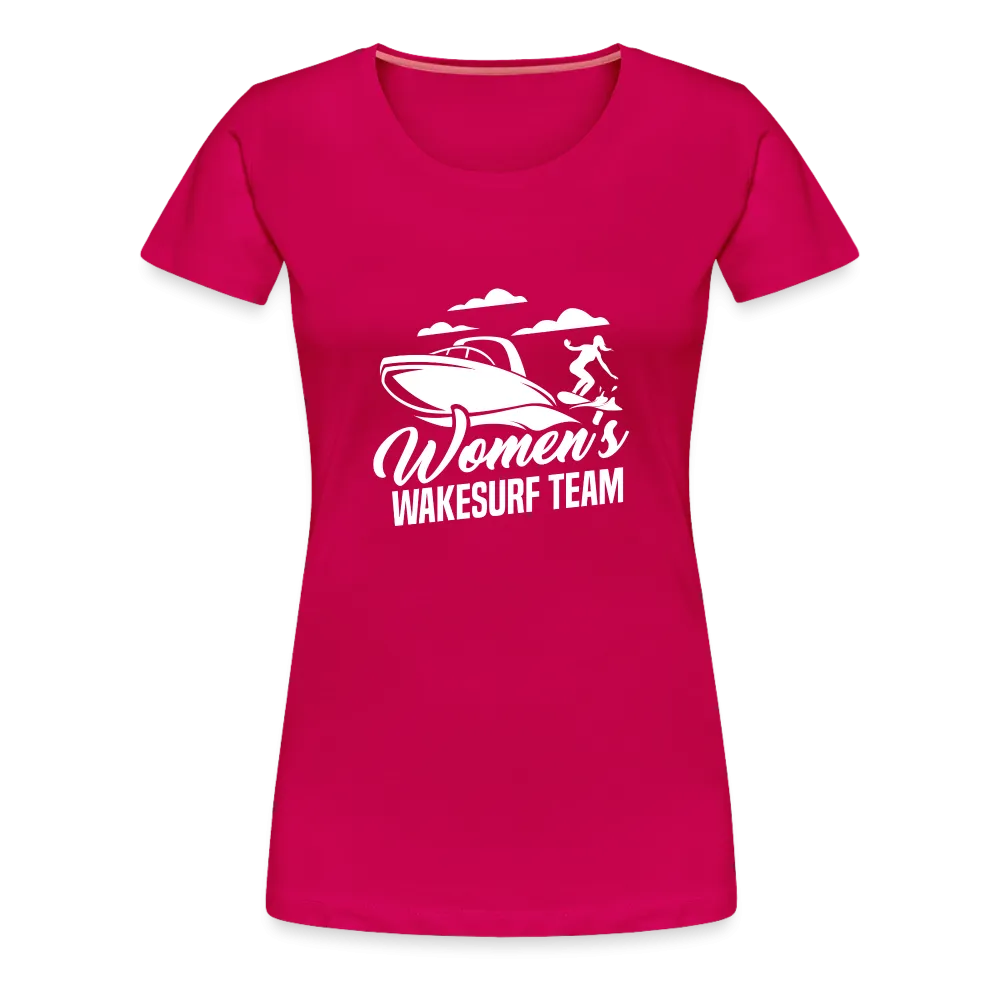 Women's Wakesurf Team Women’s Premium T-Shirt