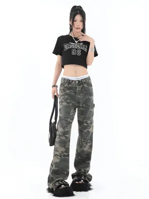 Y2K Camo Pants