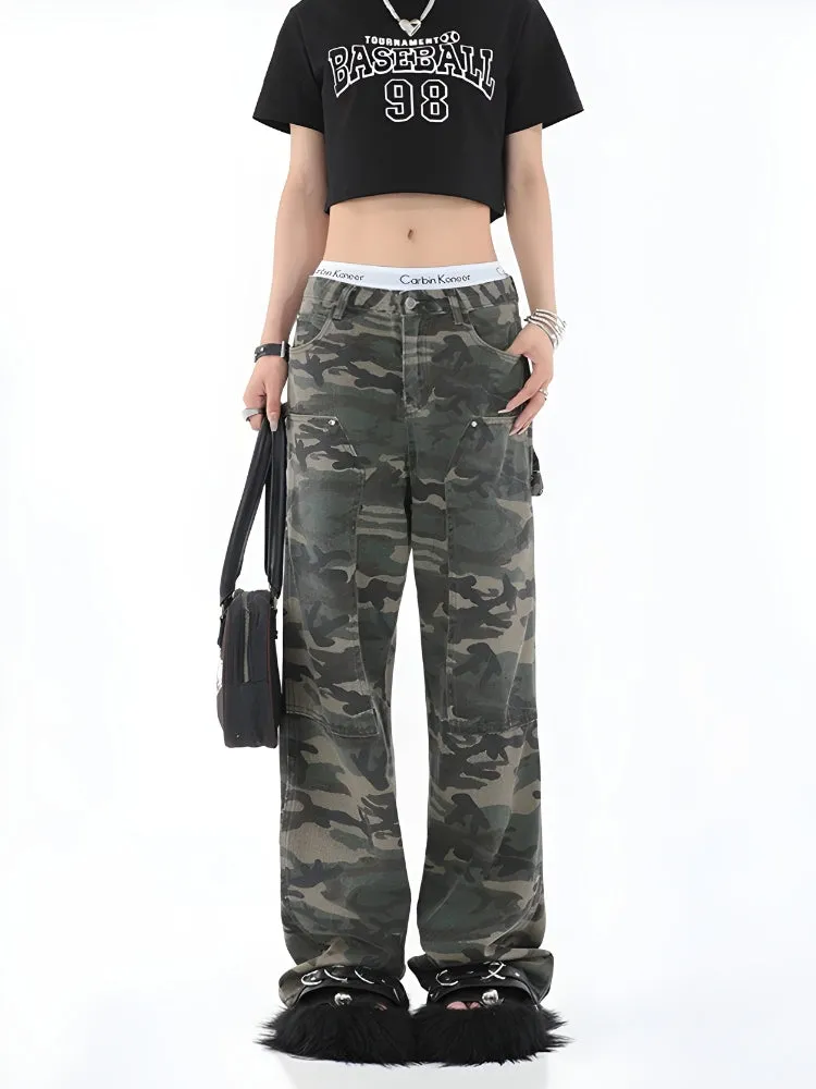Y2K Camo Pants