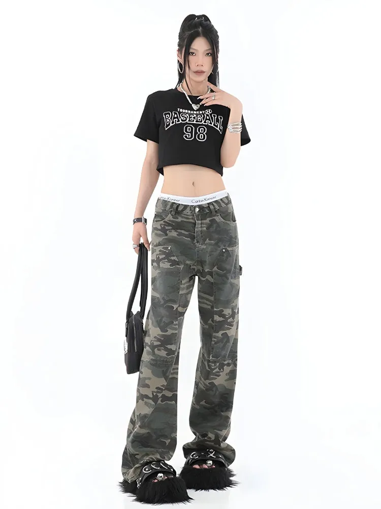 Y2K Camo Pants