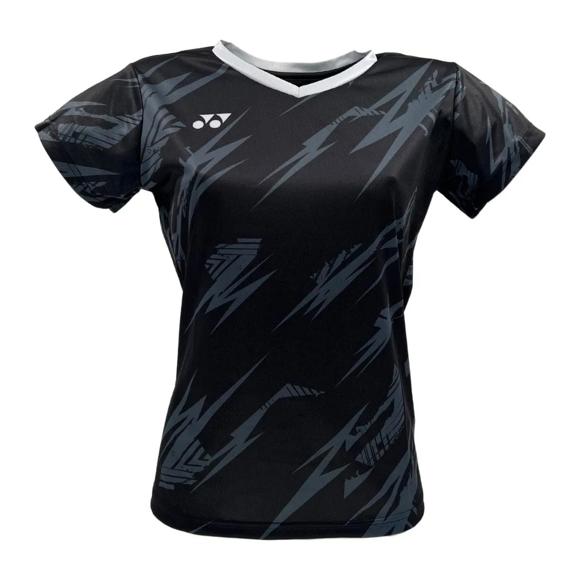 Yonex YTL8 Womens Tennis T-Shirt - Black / Silver