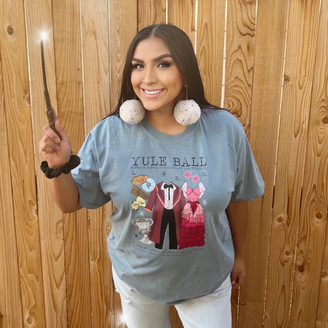 Yule Ball Christmas Graphic Tee