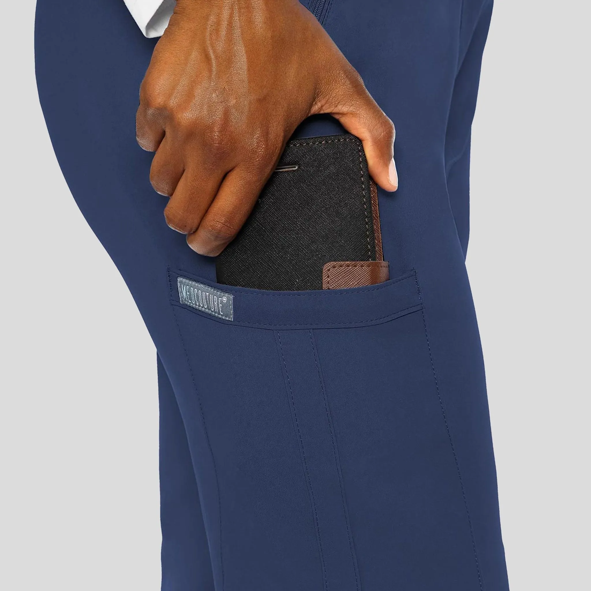 Zipper Pant | Navy