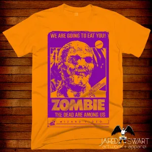Zombie wizard vhs big box T-shirt Horror Candy series